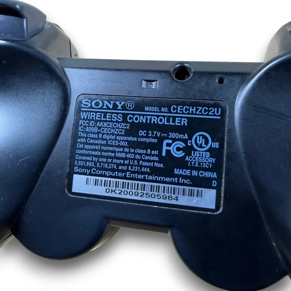 Sony PlayStation 3 DualShock 3 Wireless Controller Black CECHZC2U